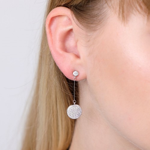 Sparkly Drop Cocktail Earrings