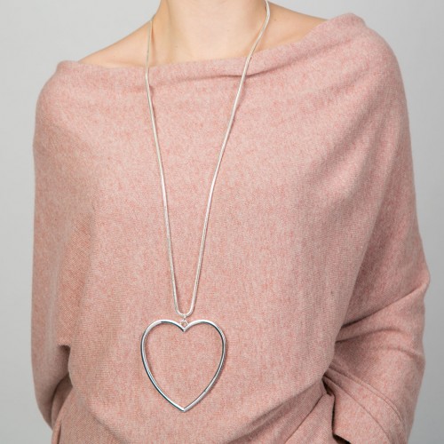 NHB-Large Heart Necklace