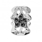 Genuine Lovelinks Sterling Silver and Crystal Charm Link 11831769-24 rrp £39.95